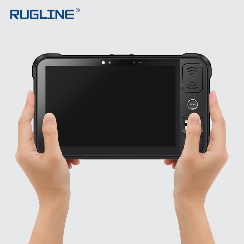 Industrial Laser Types - Robustes Handheld-Android-Tablet mit 1D 2D Barcode-Scanner