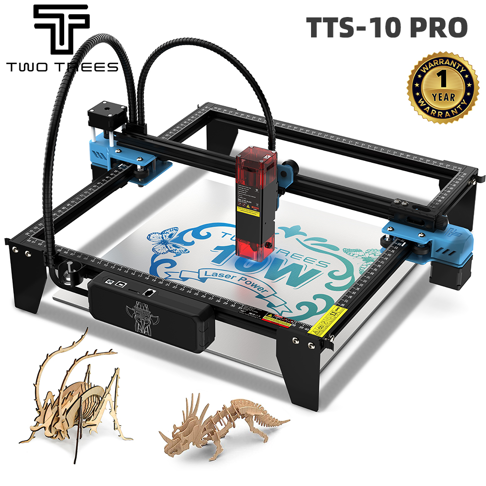 Industrial Handheld Laser Engraver - TWOTREES TTS-10 Pro Lasergravierer Edelstahl-Logodrucker Metall-Lasergravurmaschine