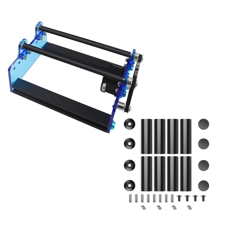 Rotary Axis Laser Engraver - B17C zum Gravieren zylindrischer Objekte, Y-Achsen-Rotationswalze,