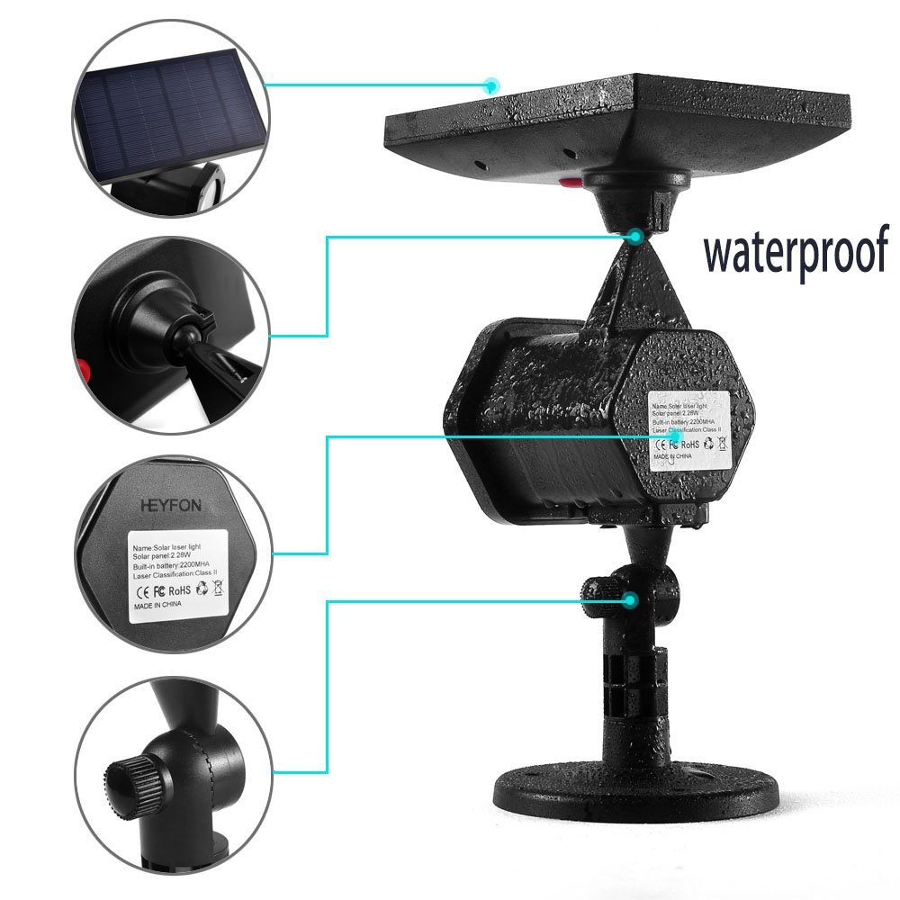 6W LED Solar-Landschaftsbeleuc – Industrial Laser Projector Bewertung und Preis