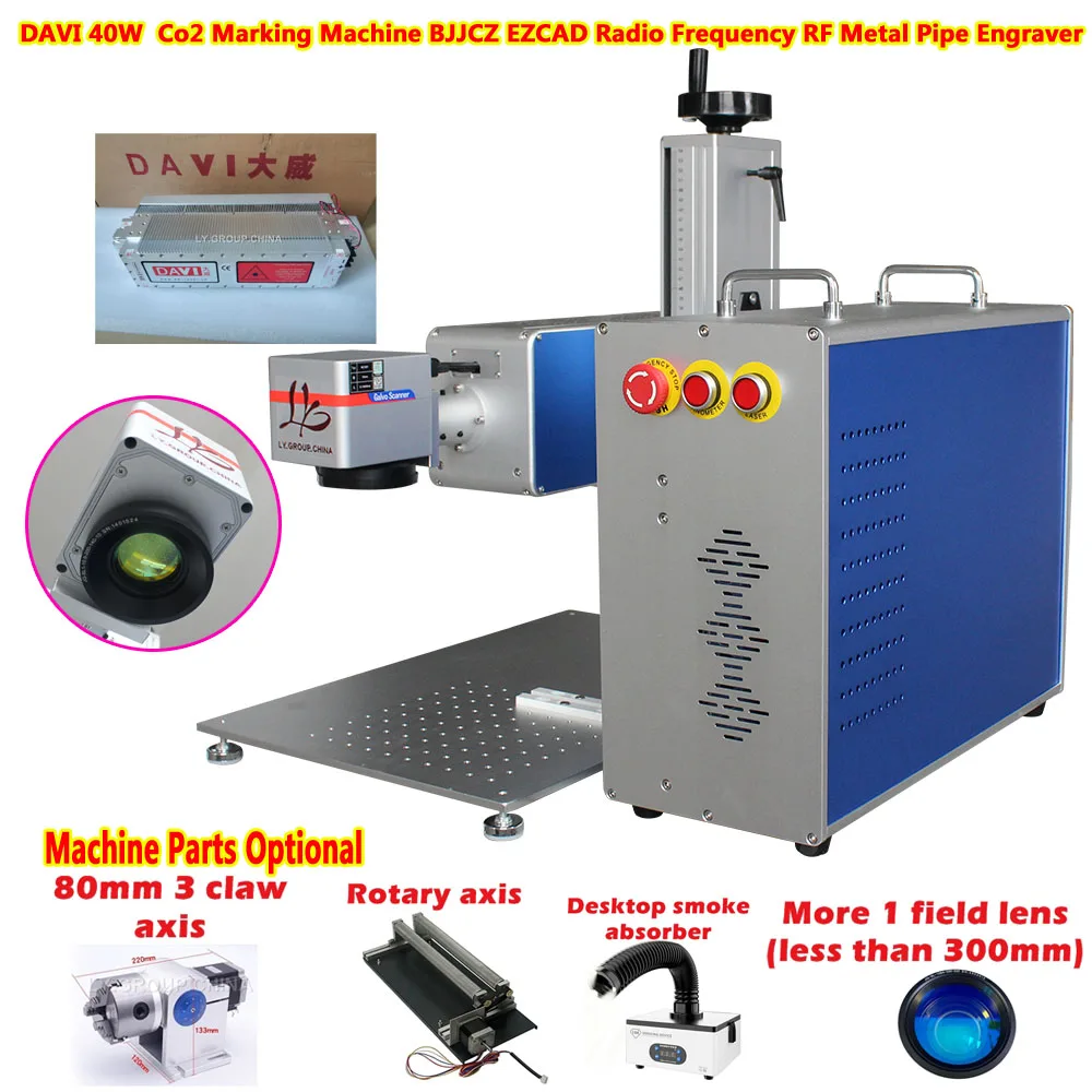 BJJCZ DAVI 40W Co2-Laserbeschr – Rotary Axis Laser Engraver Bewertung und Preis