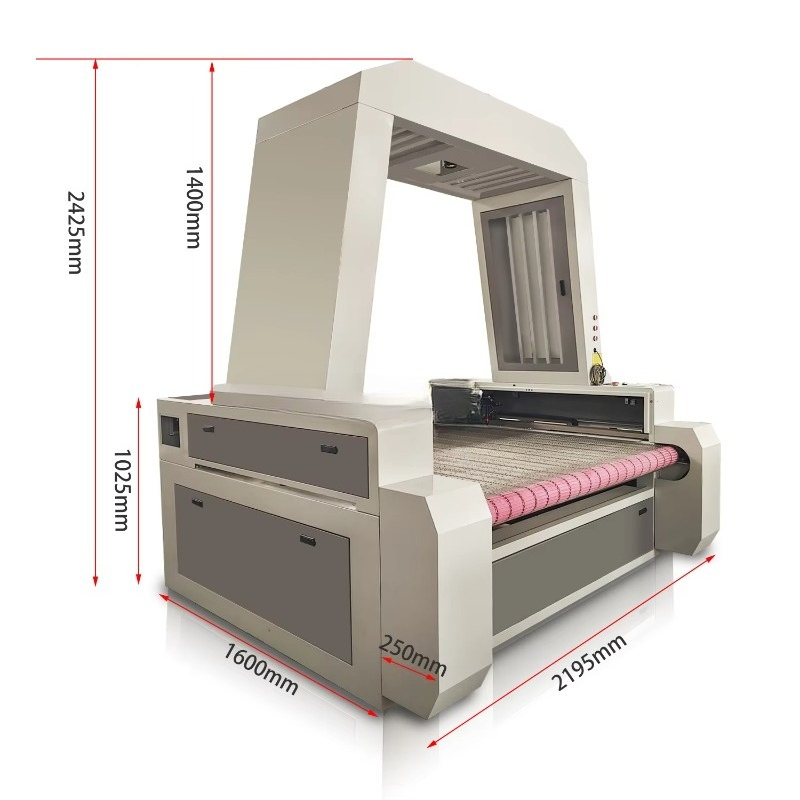1610 CCD-Kamera-Laserschneidem – Industrial Laser Fabric Cutter Bewertung und Preis