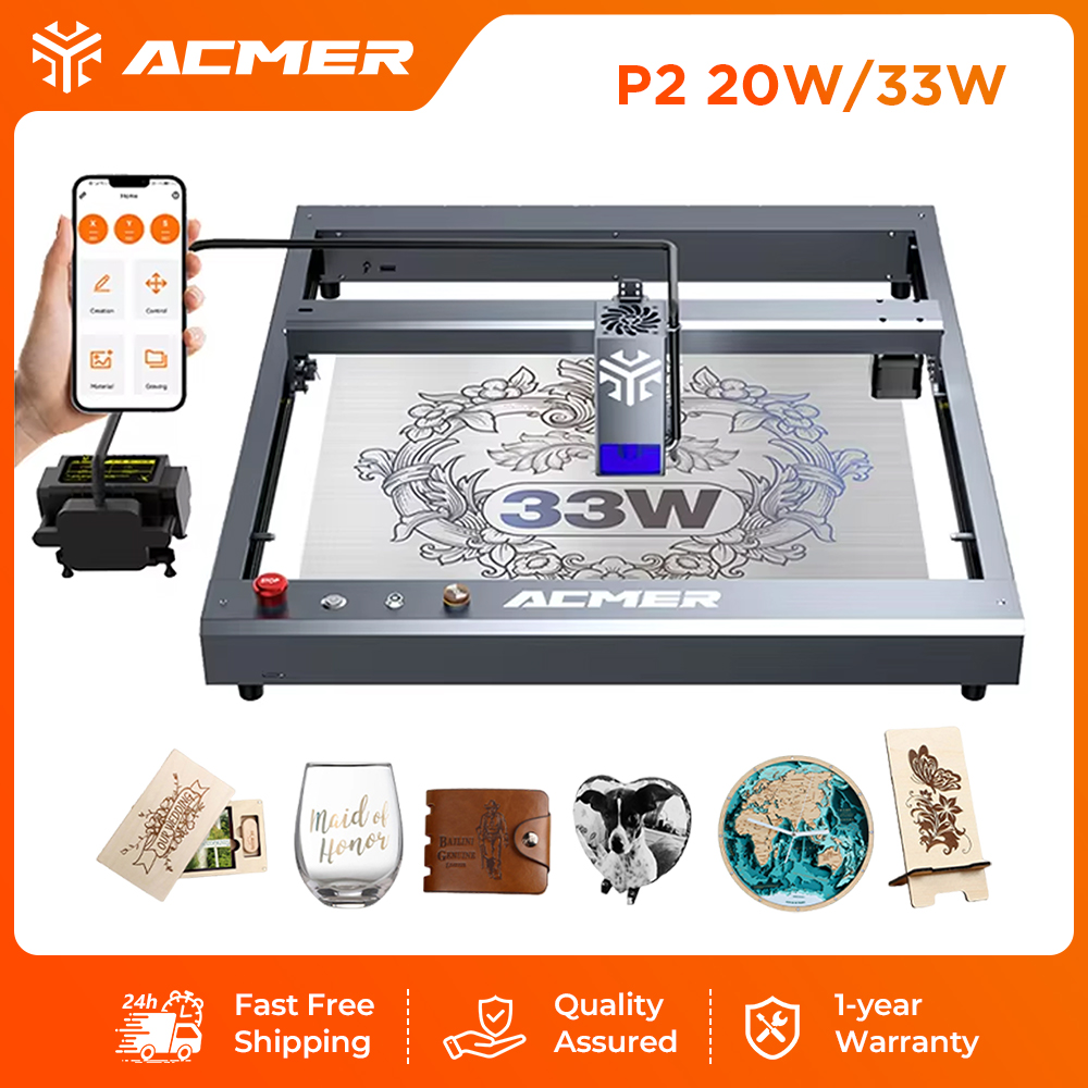 ACMER P2 33W Laser-Gravier- un – Industrial Laser Cutting Bewertung und Preis
