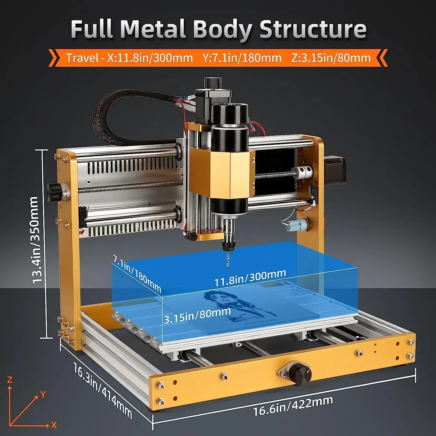 Industrielle kleine Graviermas – Industrial Laser Engraver For Wood Bewertung und Preis