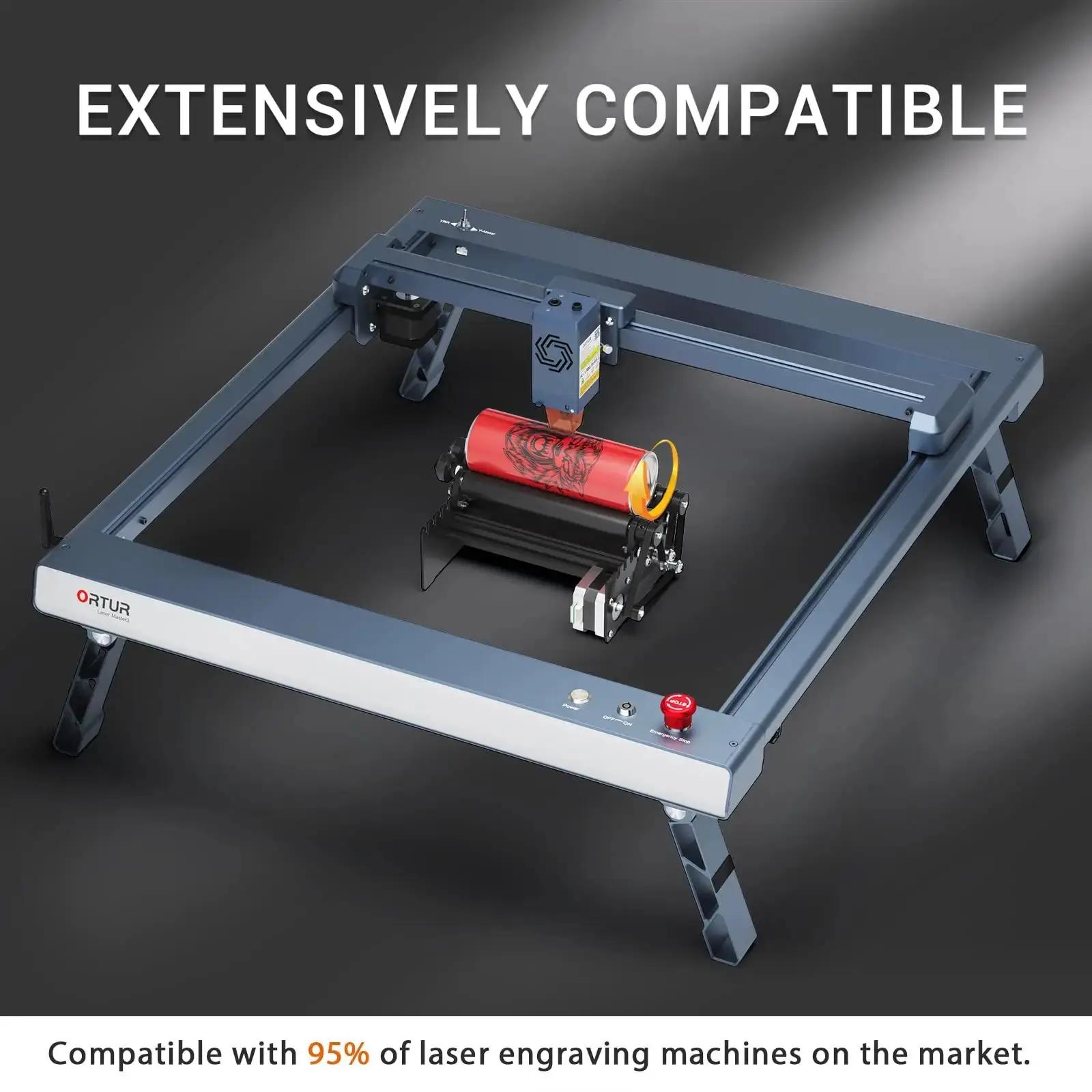 ORTUR Laser-Rotationswalzen-We – Rotary Axis Laser Engraver Bewertung und Preis