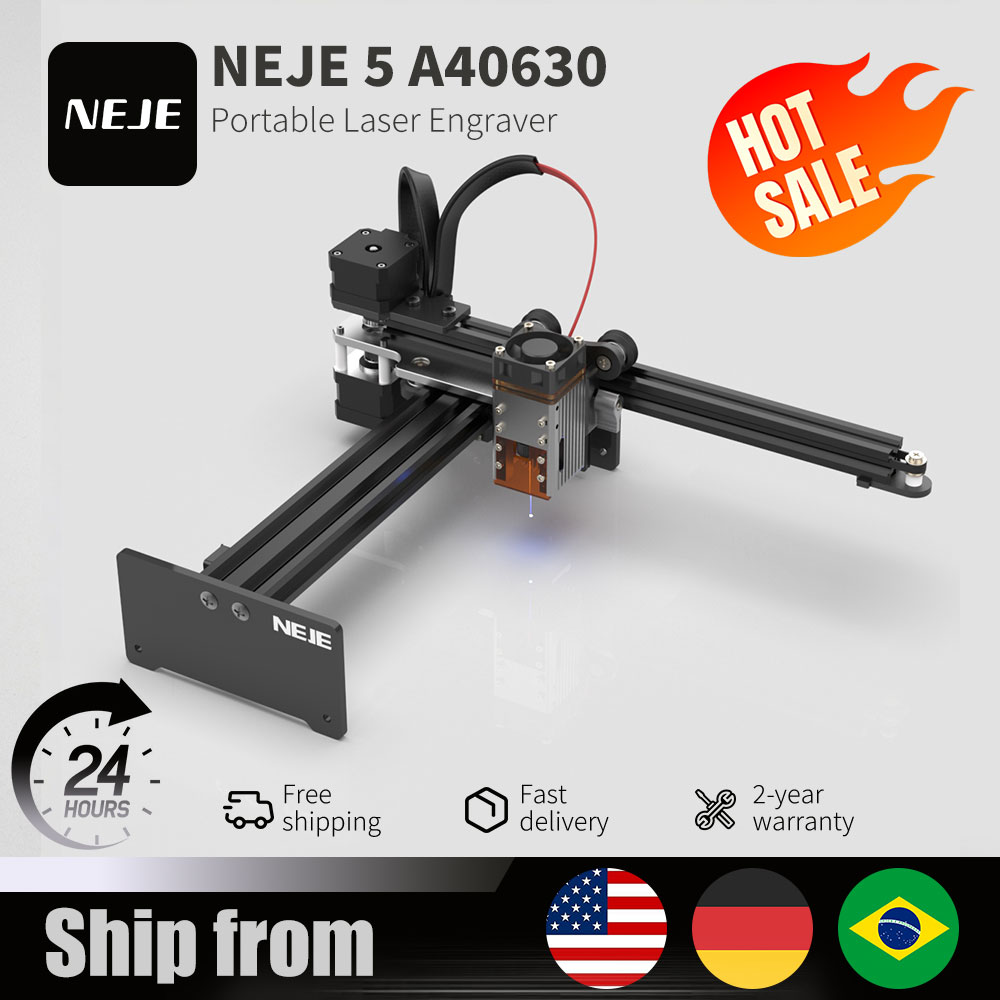 NEJE 5 A40630 20W Tragbarer Kl – Industrial Handheld Laser Engraver Bewertung und Preis