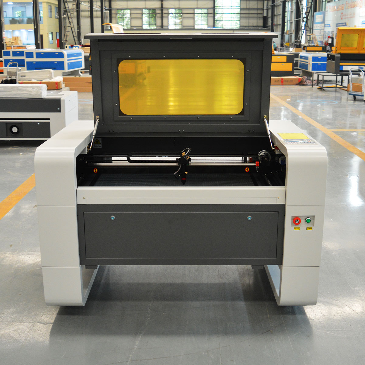 Industrie-Laserschneider 6090  – Industrial Laser Engraver For Wood Bewertung und Preis