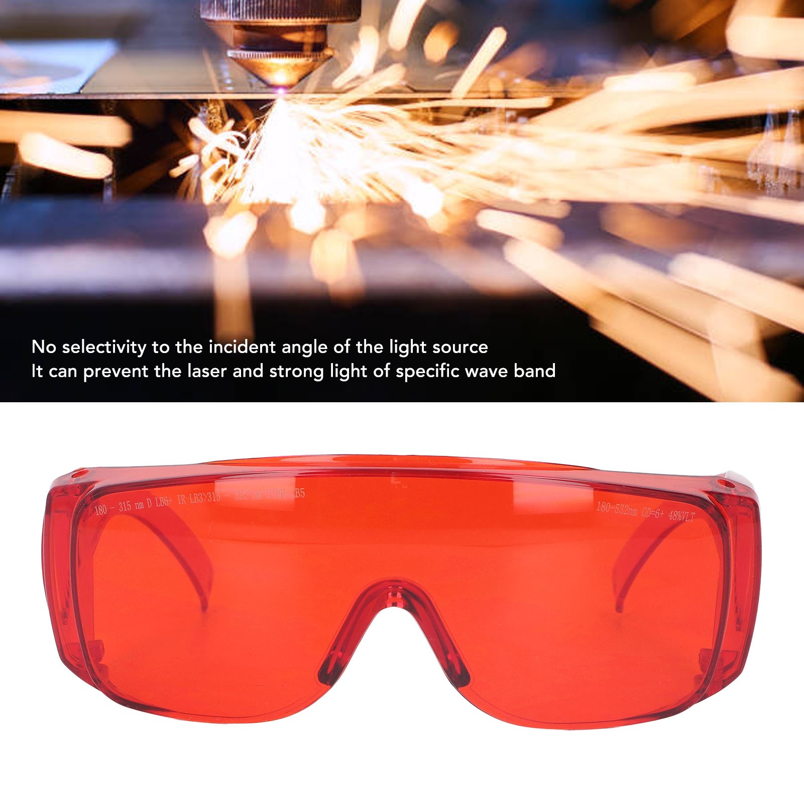 Laserbrille Rot 180 bis 532nm  – Industrial Laser Glasses Bewertung und Preis